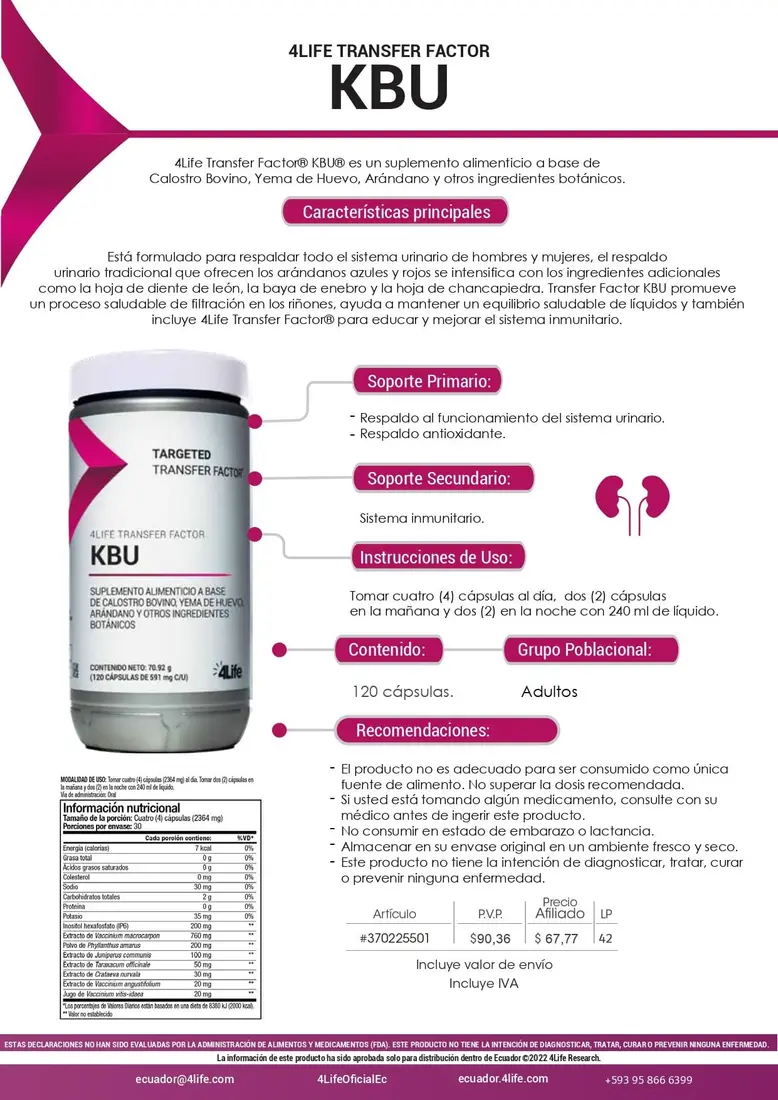 Beneficios de KBU