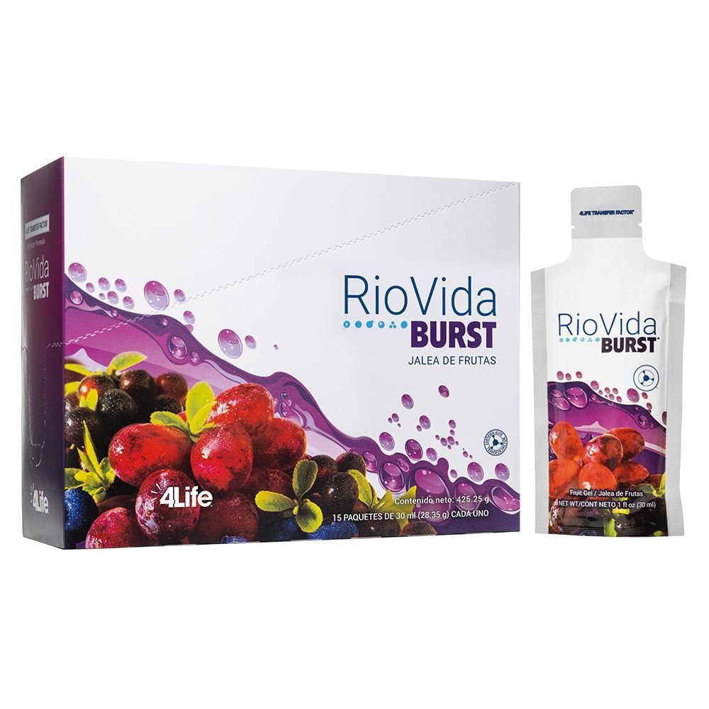 Caja de RioVida Burst Tri-Factor Formula de 4Life